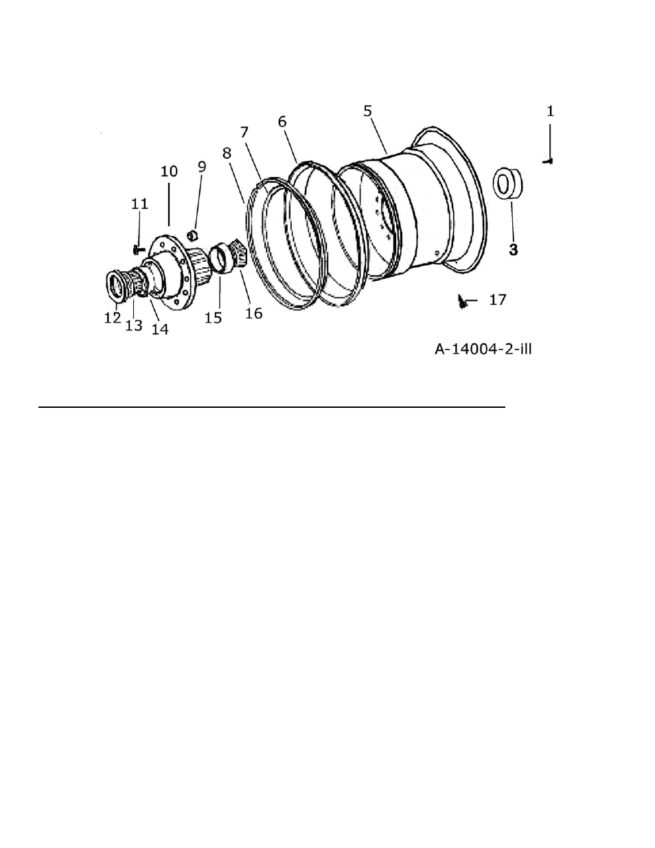 I-175 xl2 front wheel & hub assembly | Ashland I-175XL2 User Manual | Page 12 / 25