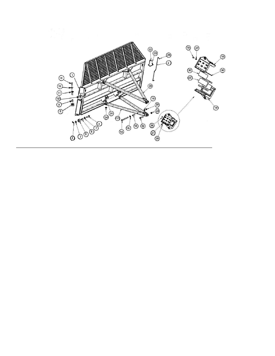 I-180ts2 pushoff assembly | Ashland I-180TS2 User Manual | Page 14 / 25