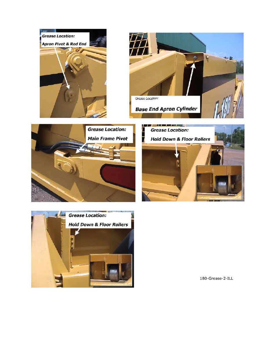 I-180ts2 grease locations | Ashland I-180TS2 User Manual | Page 17 / 25