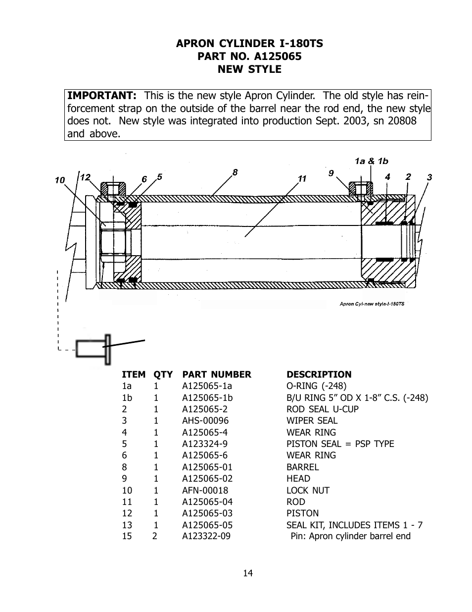 Ashland I-180 Narrow Rear User Manual | Page 14 / 37