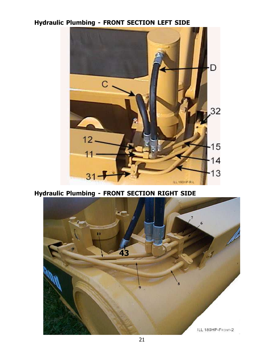 Ashland I-180 Narrow Rear User Manual | Page 21 / 37