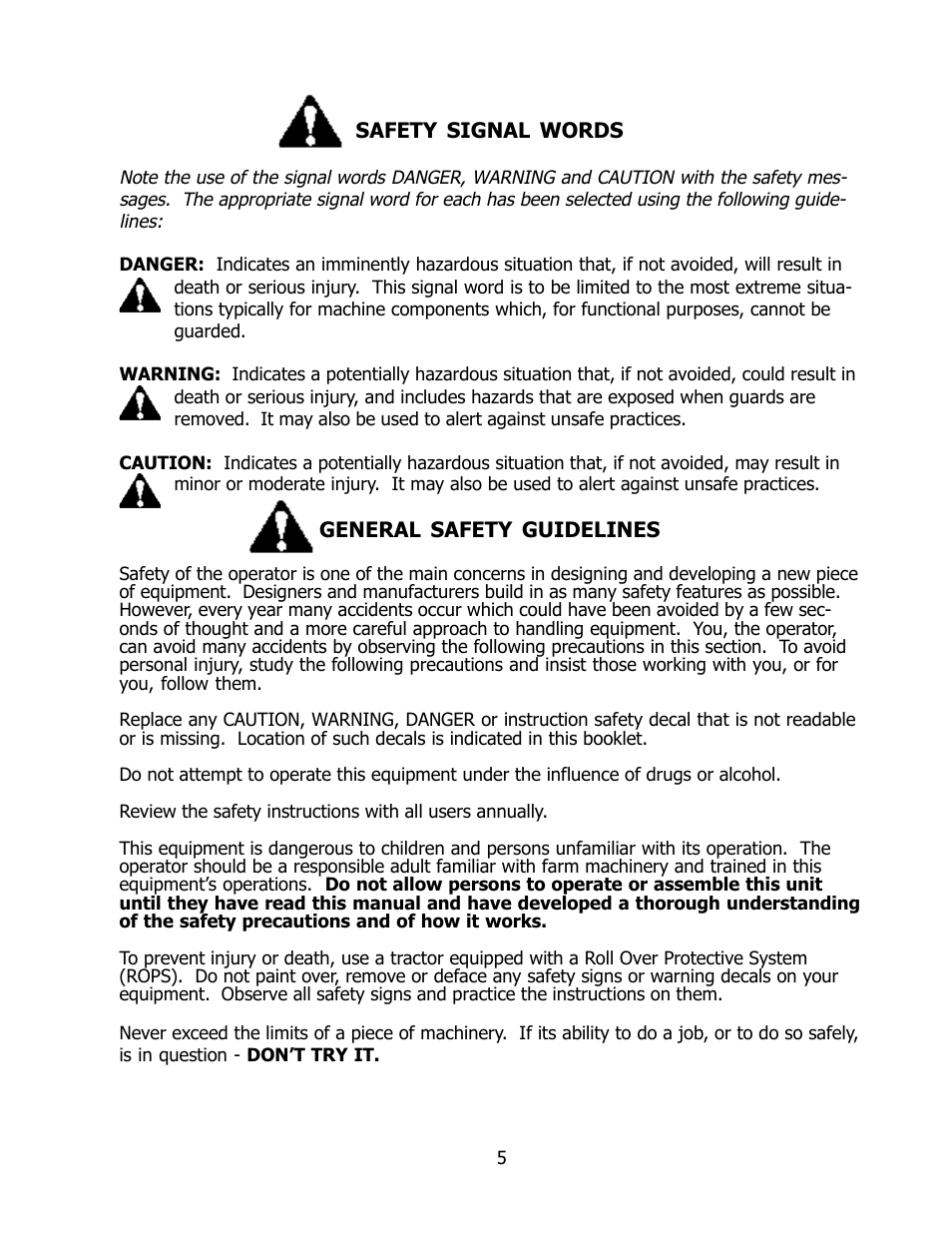 Ashland I-180 Narrow Rear User Manual | Page 5 / 37