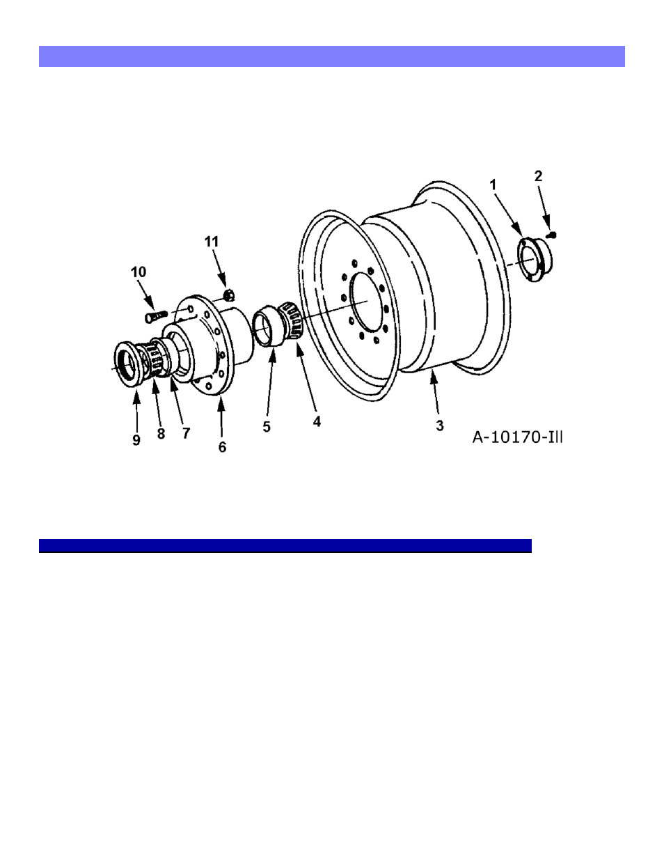 I-110 xl2 front wheel & hub assembly | Ashland I-110 XL2 User Manual | Page 11 / 25