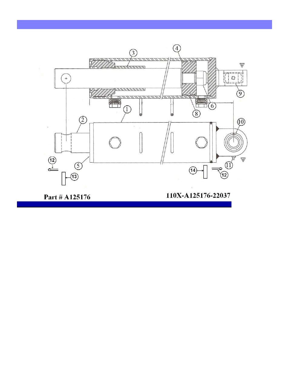 I-110 xl2 pushgate cylinder | Ashland I-110 XL2 User Manual | Page 15 / 25