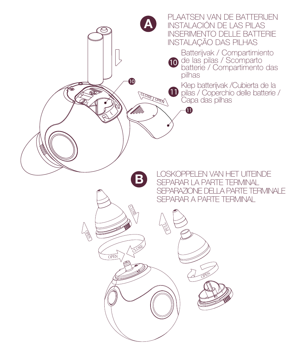 BEABA Nasal aspirators Ballidoo User Manual | Page 20 / 20