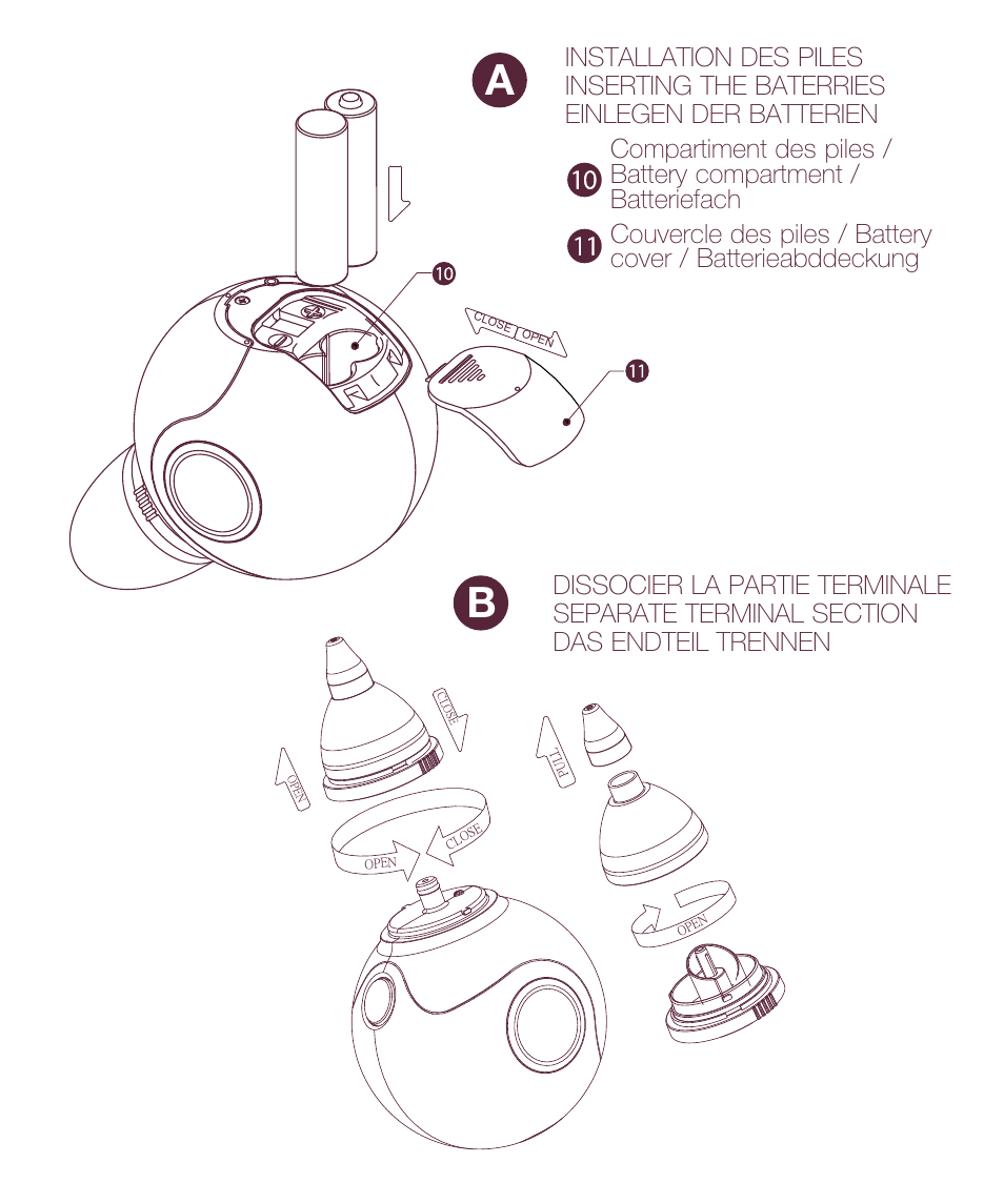 BEABA Nasal aspirators Ballidoo User Manual | Page 4 / 20