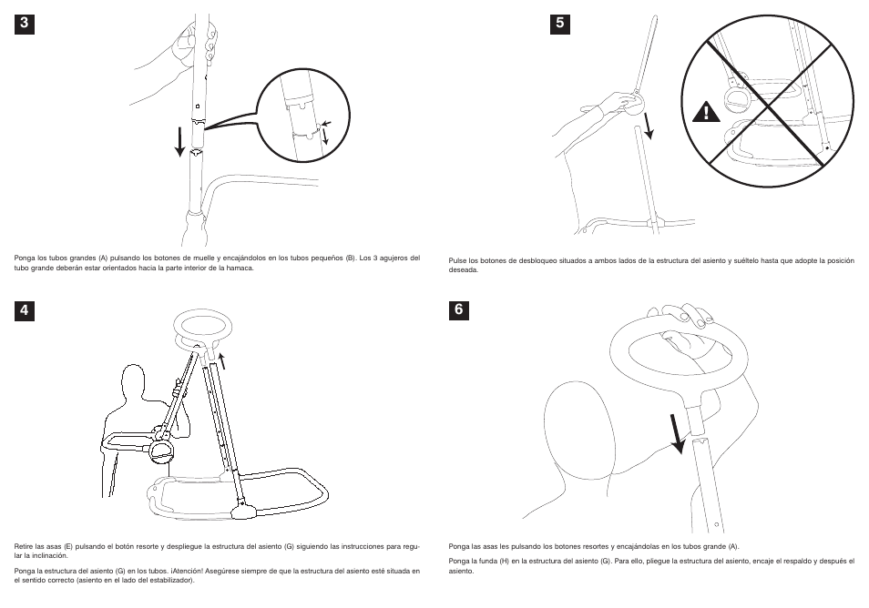 BEABA Up&Down bouncer User Manual | Page 22 / 30