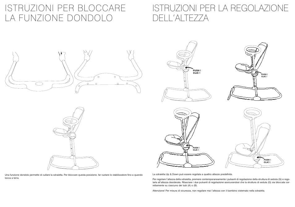 BEABA Up&Down bouncer User Manual | Page 29 / 30