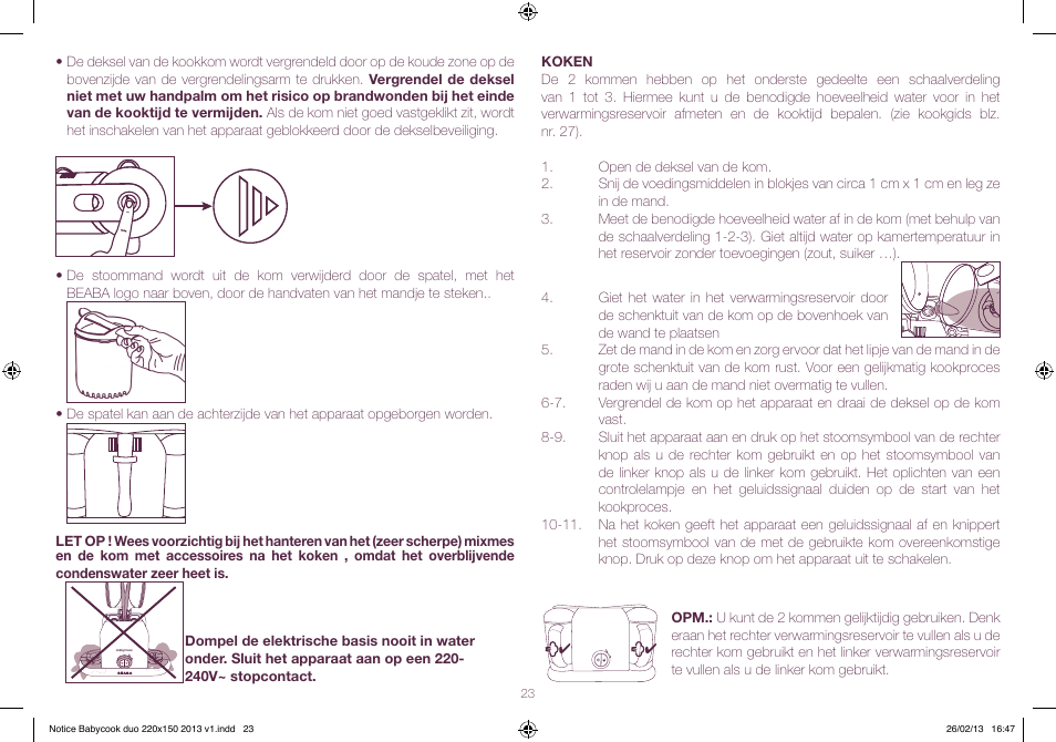 BEABA Babycook Duo User Manual | Page 23 / 82