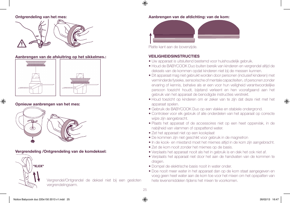 BEABA Babycook Duo User Manual | Page 25 / 82