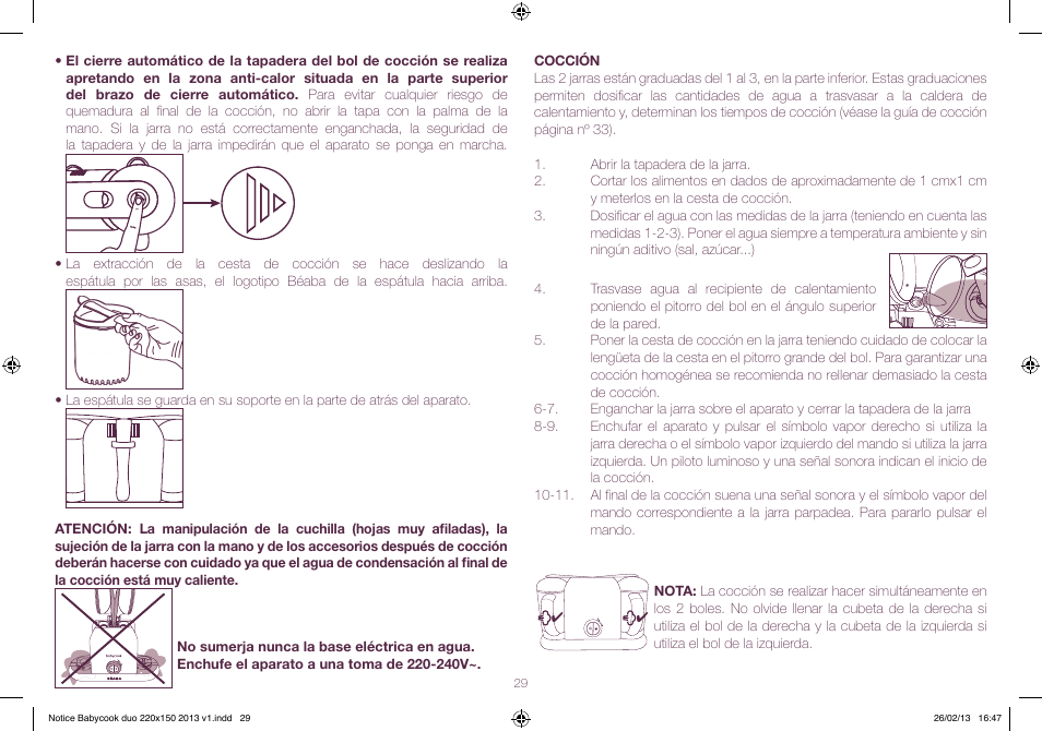 BEABA Babycook Duo User Manual | Page 29 / 82