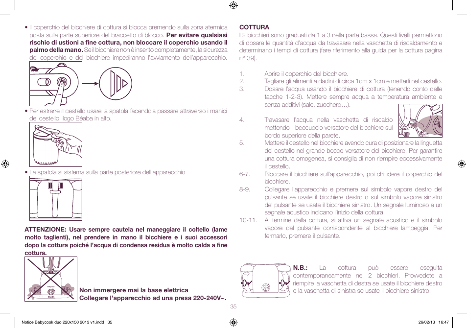 BEABA Babycook Duo User Manual | Page 35 / 82