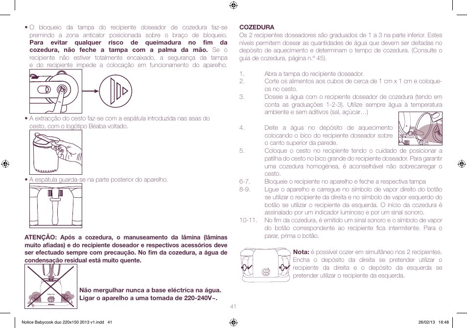 BEABA Babycook Duo User Manual | Page 41 / 82