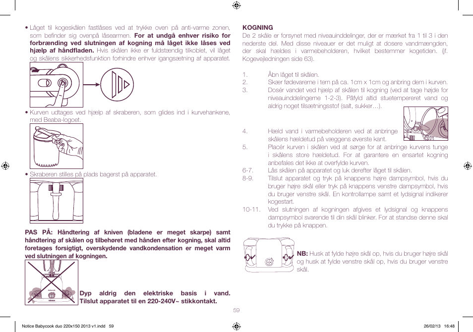 BEABA Babycook Duo User Manual | Page 59 / 82