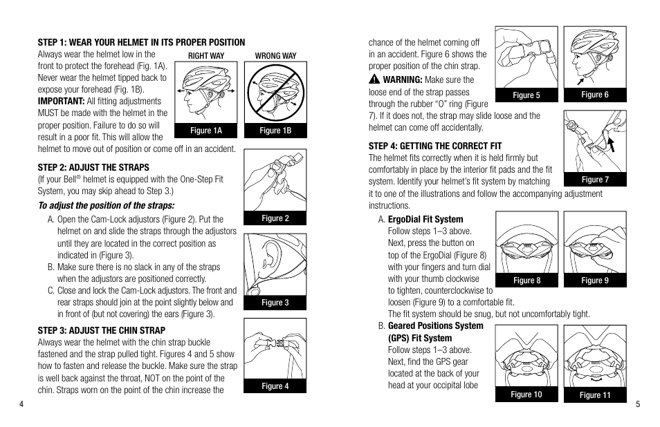 Bell Bike Standard Helmet User Manual | Page 4 / 51