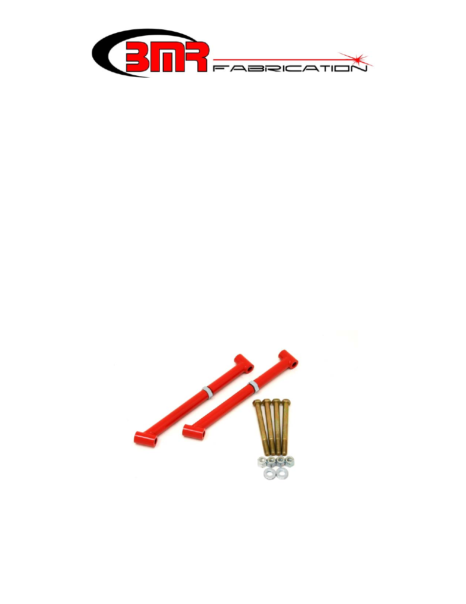 BMR Suspension RB002 User Manual | 2 pages