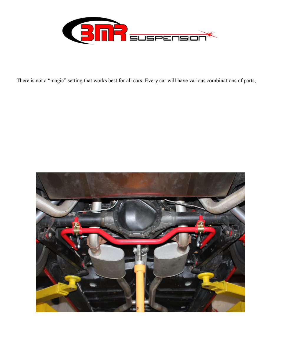 BMR Suspension SB035 User Manual | Page 3 / 3