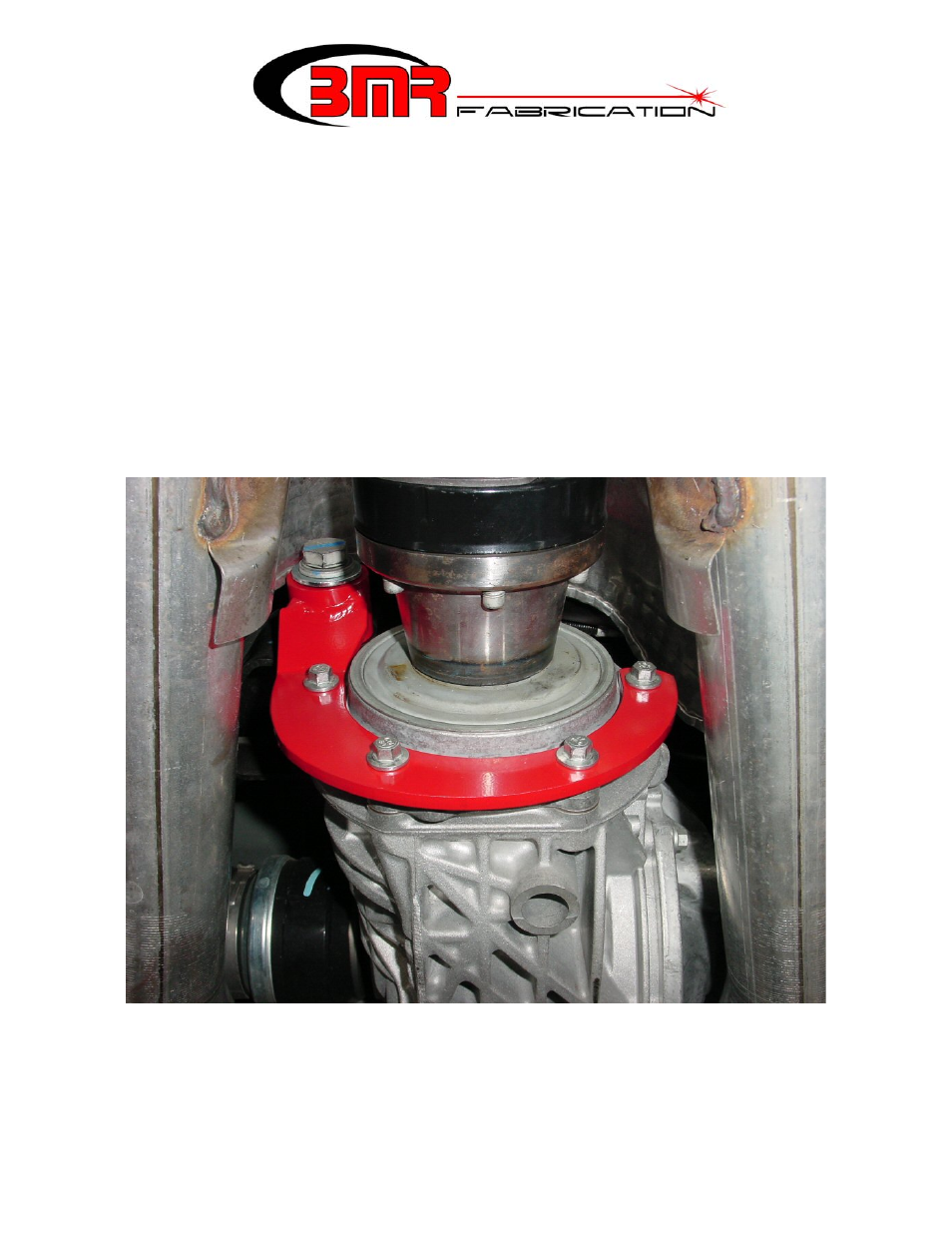 BMR Suspension PSB001 User Manual | 1 page