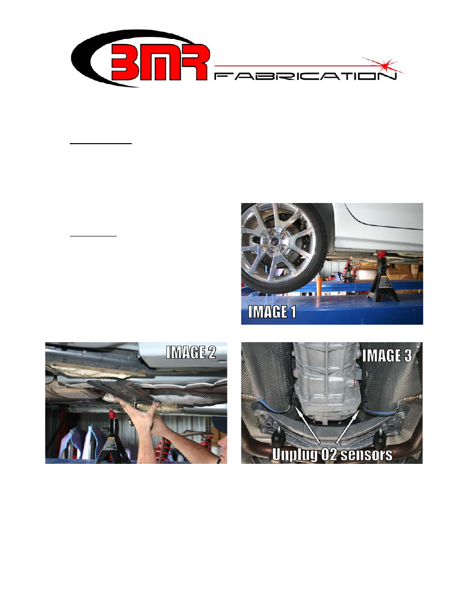BMR Suspension BK001 User Manual | 4 pages