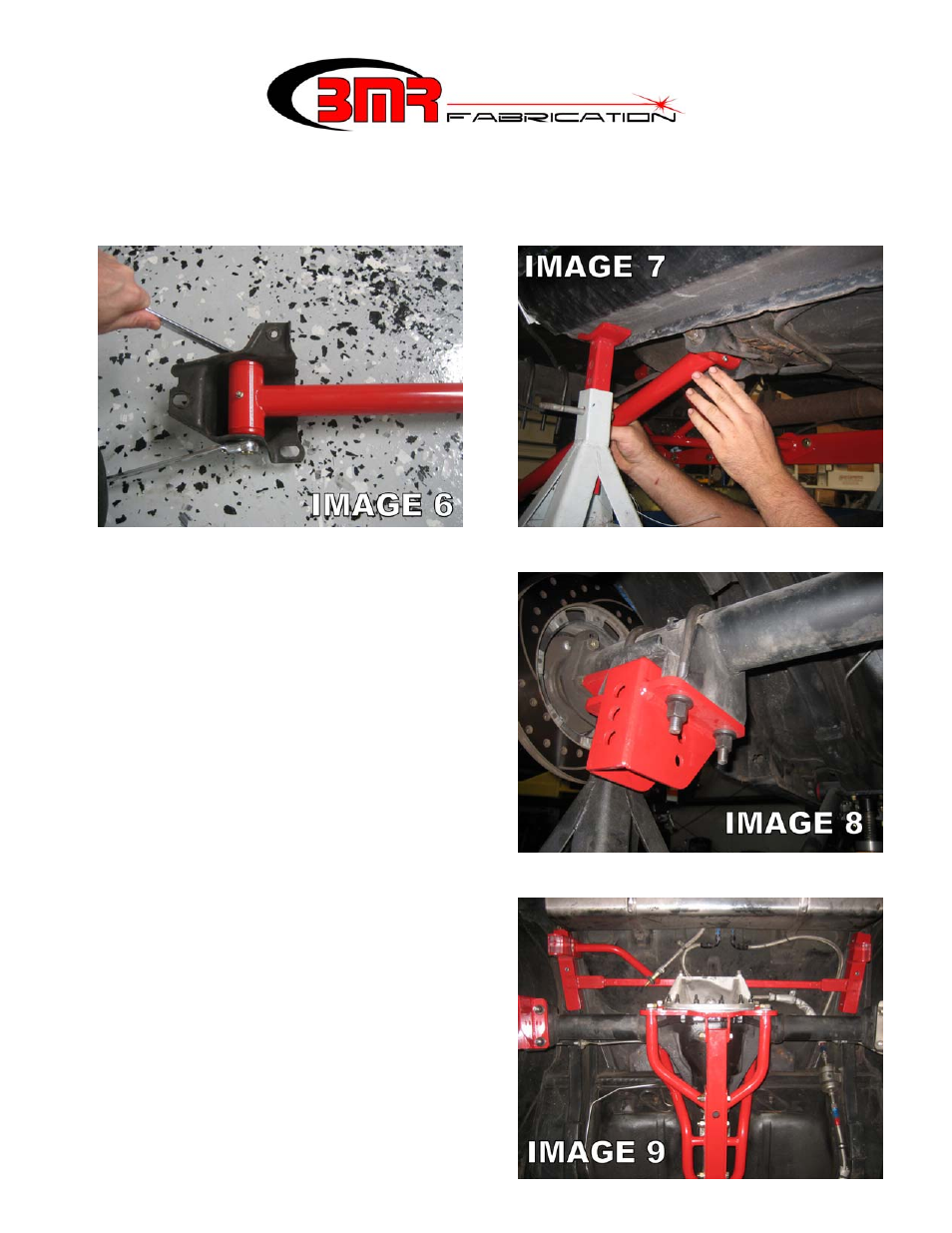 BMR Suspension TAS001 User Manual | Page 8 / 14