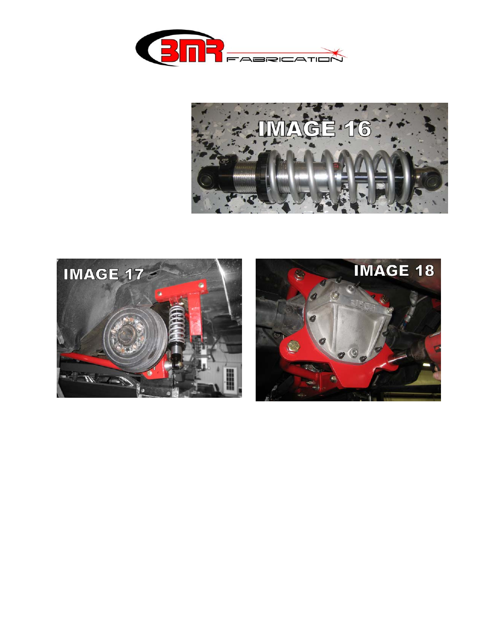 BMR Suspension TAS003 User Manual | Page 6 / 9