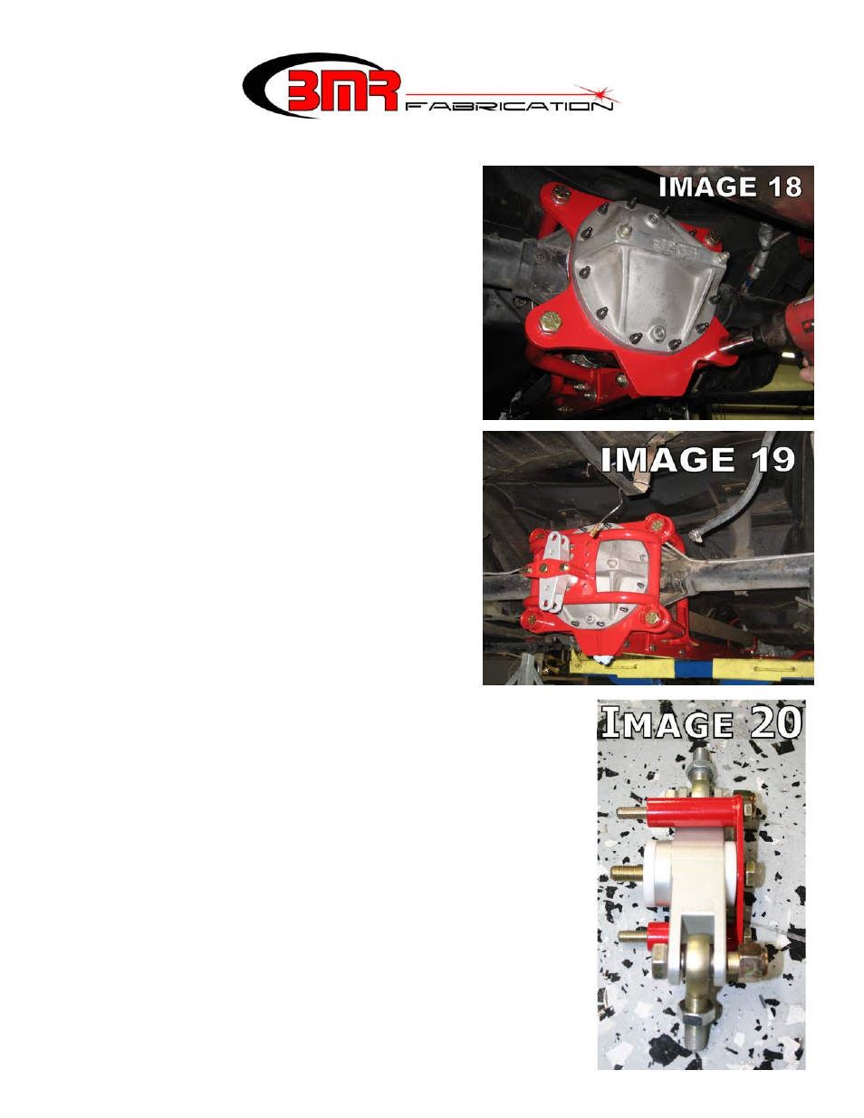 BMR Suspension TAS004 User Manual | Page 8 / 11