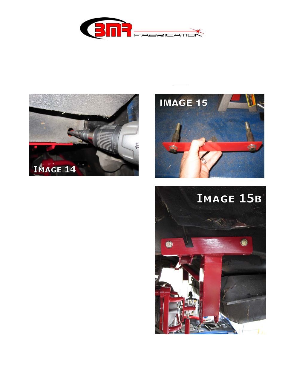 BMR Suspension TAS005 User Manual | Page 6 / 13