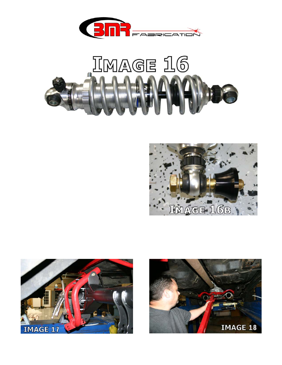 BMR Suspension TAS005 User Manual | Page 7 / 13