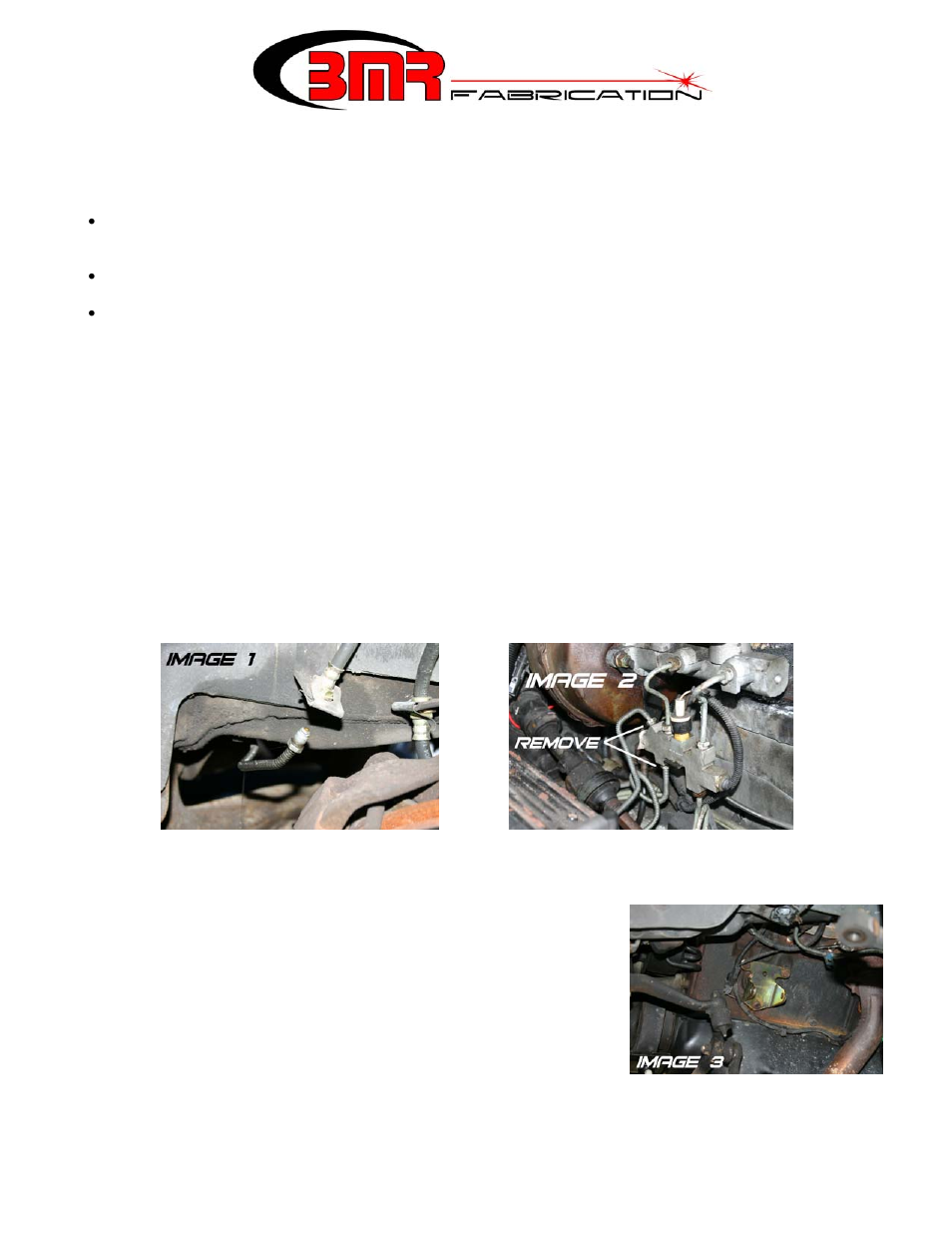 BMR Suspension KM008-1 User Manual | 3 pages