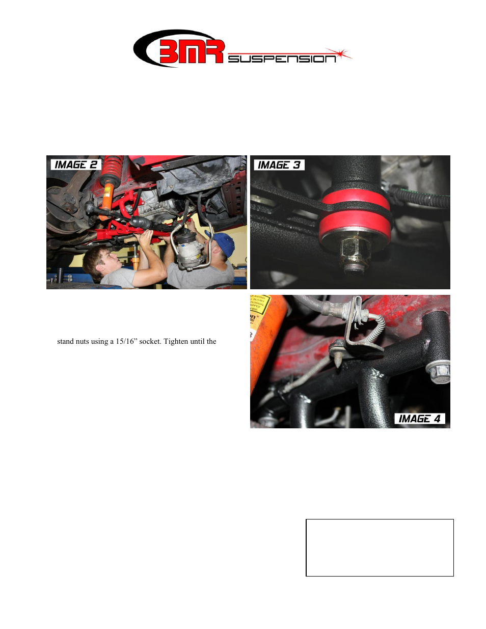 BMR Suspension KM019-1 User Manual | Page 2 / 2