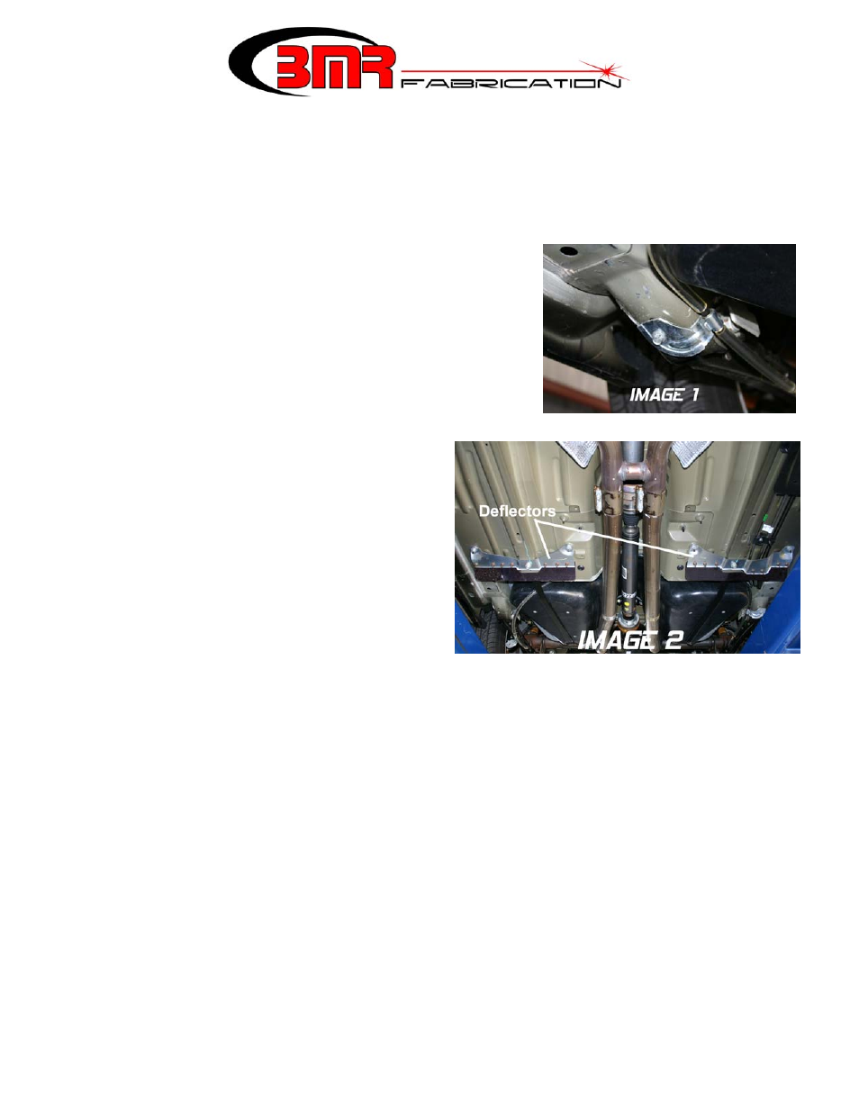 BMR Suspension SFC012 User Manual | 1 page