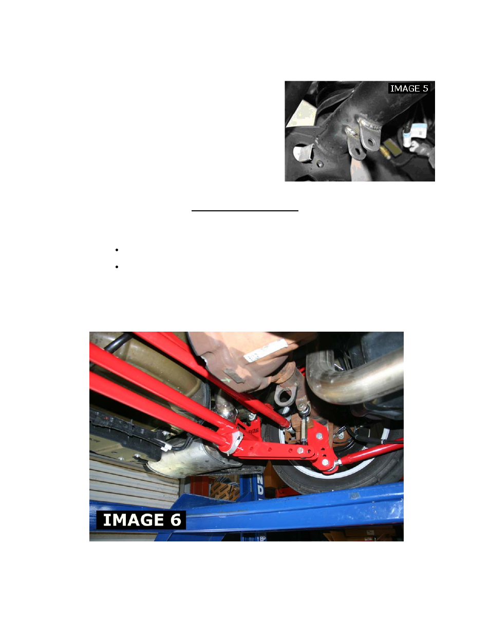 Swaybar setup | BMR Suspension XSB005 User Manual | Page 2 / 2