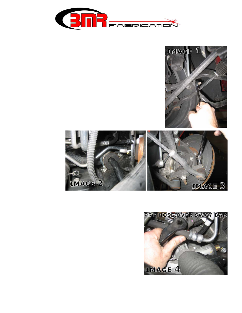 BMR Suspension SB012 User Manual | 1 page