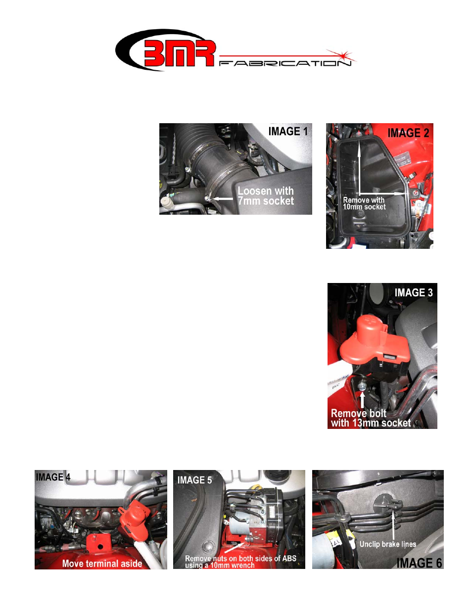 BMR Suspension STB012 User Manual | 3 pages