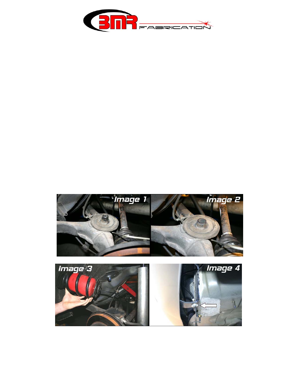 BMR Suspension DB001 User Manual | 1 page