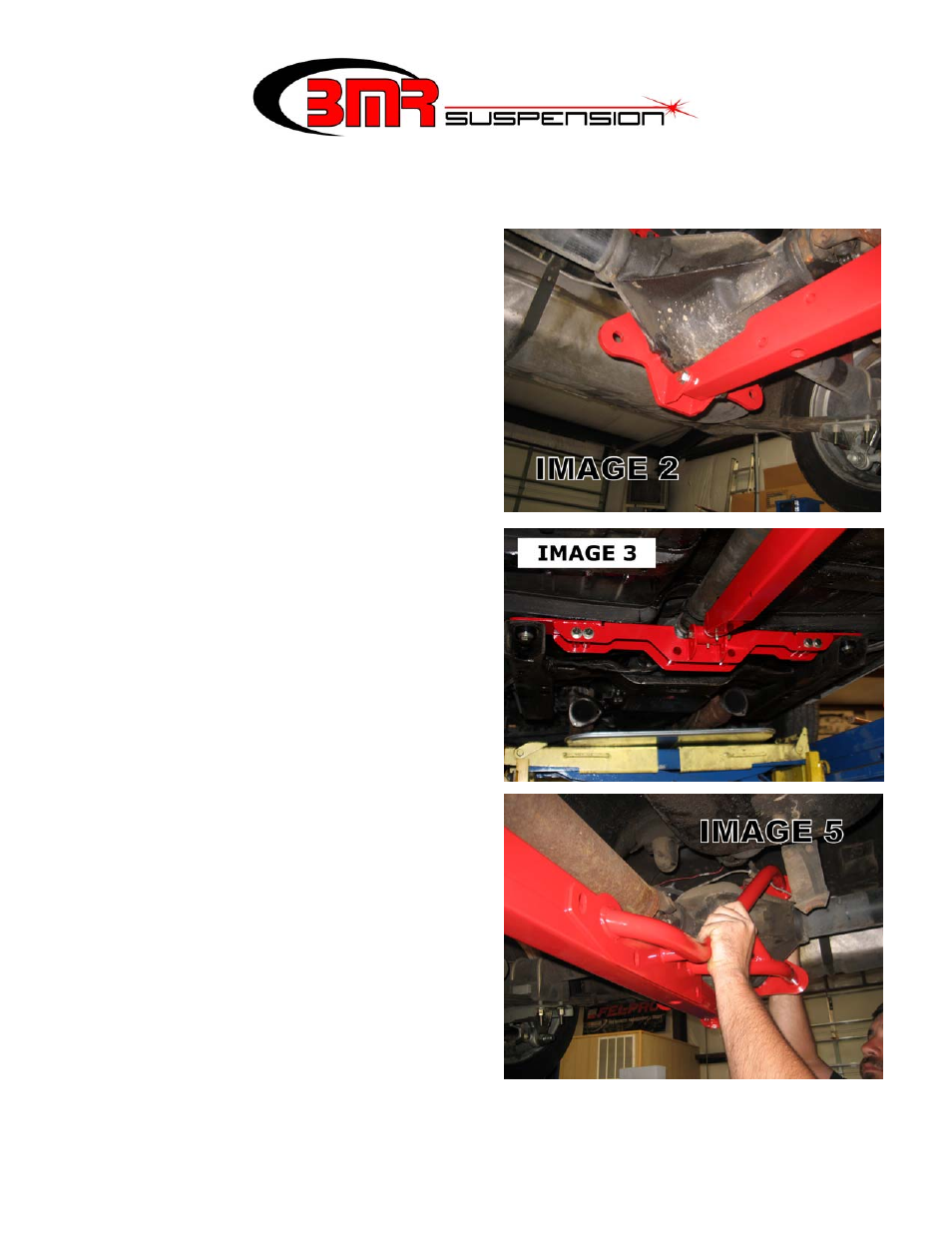 BMR Suspension TA009 User Manual | Page 3 / 5