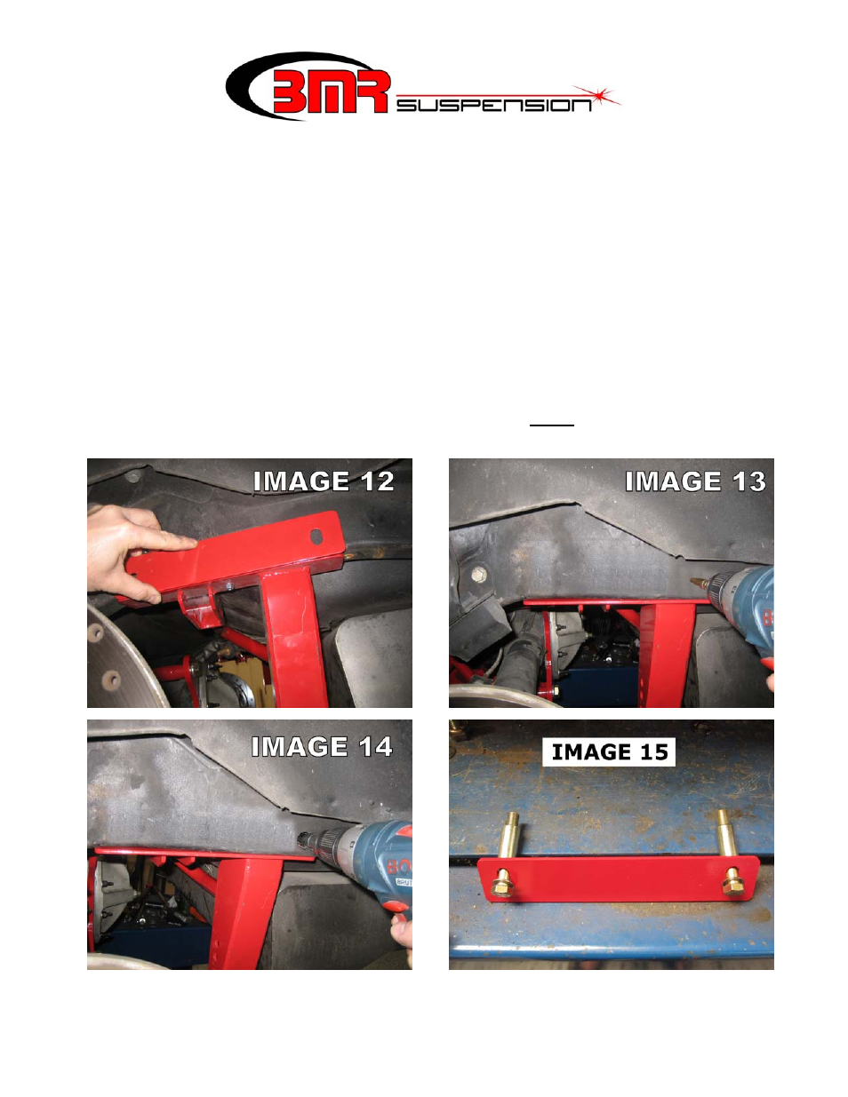 BMR Suspension TAS010 User Manual | Page 10 / 15