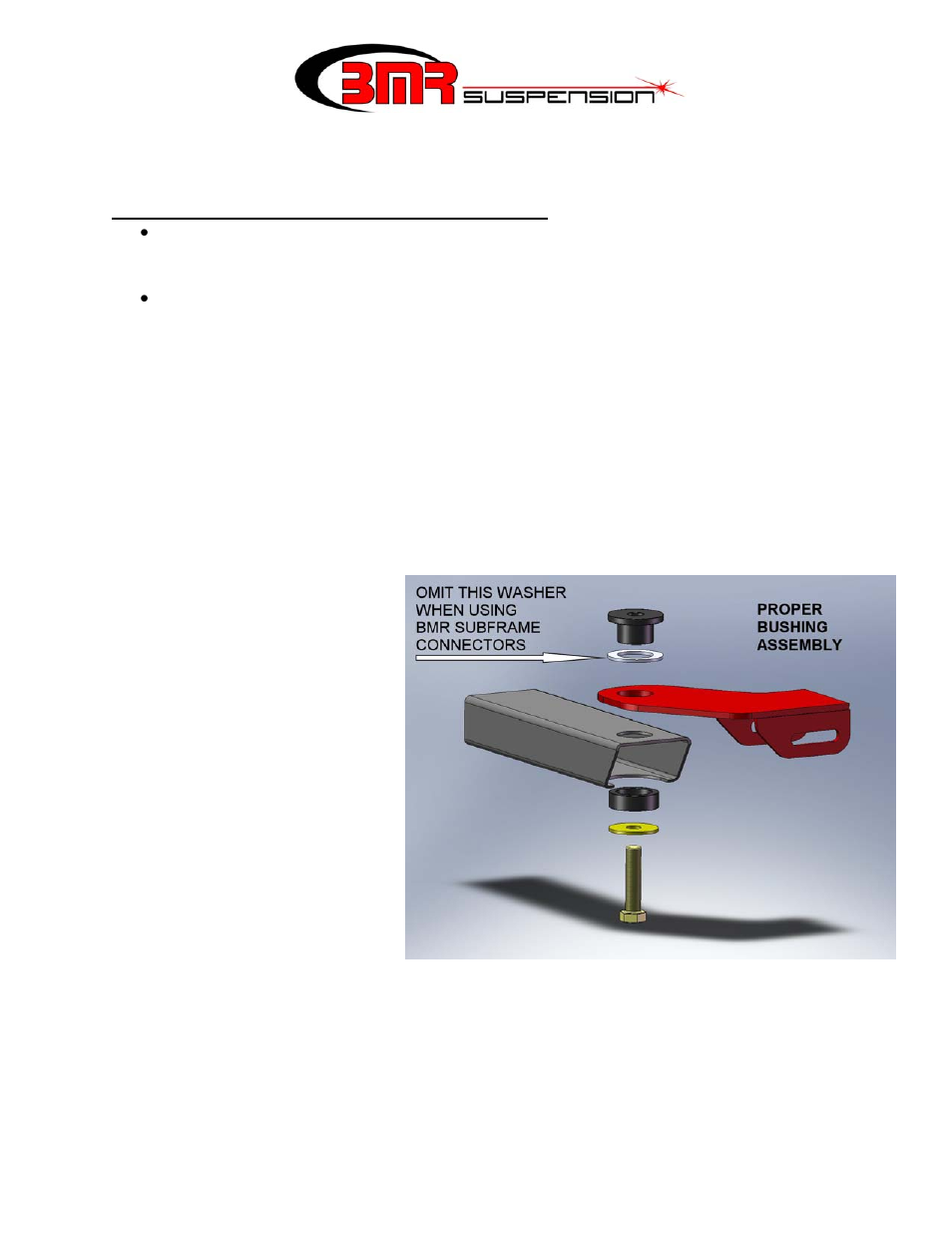 BMR Suspension TAS011 User Manual | 13 pages