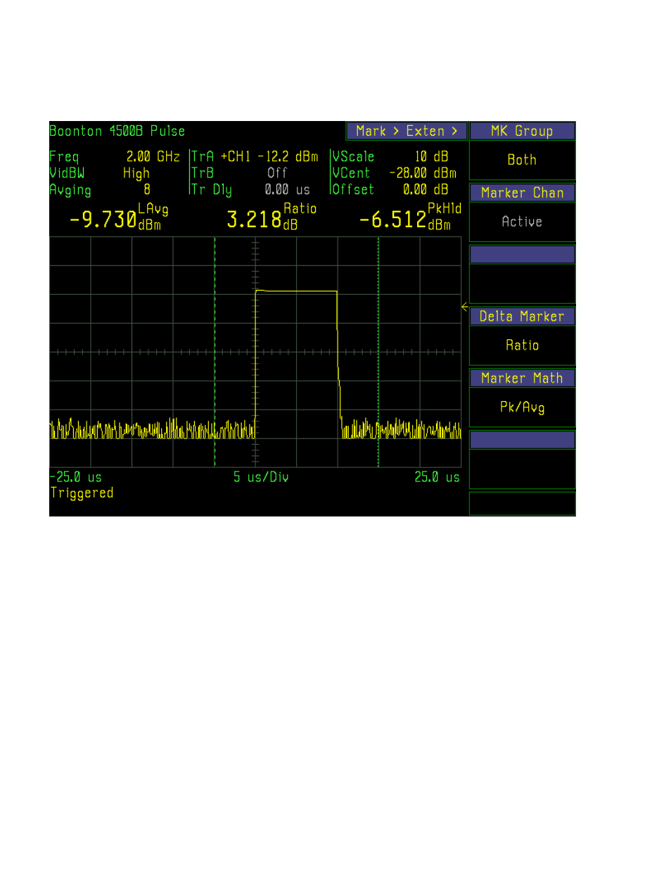 Boonton 4500b rf peak power analyzer, Operation | Boonton 4500B Peak Power Meter User Manual | Page 130 / 372