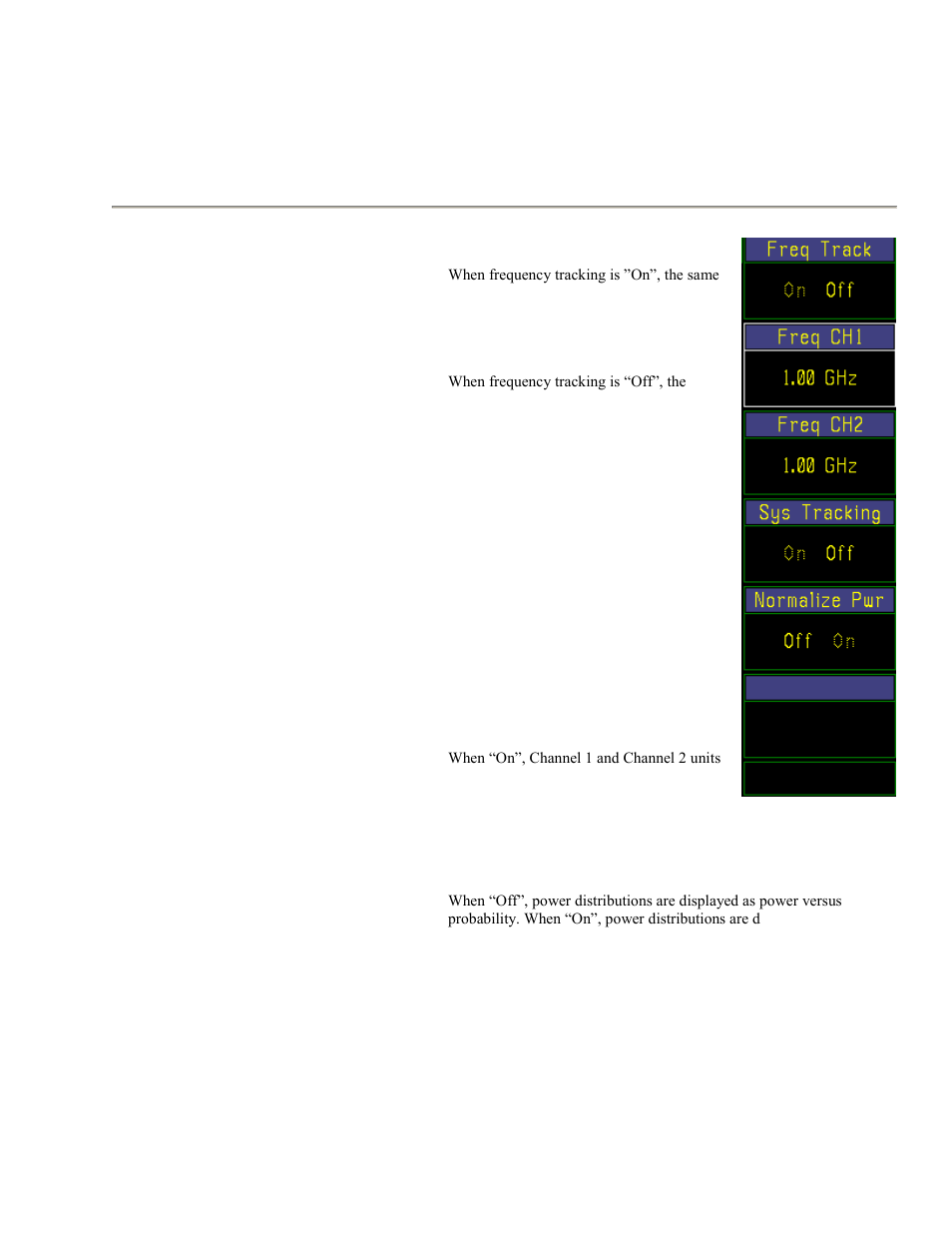 Table 4-17. meas > menu (statistical), Table 4-17. meas > menu (statistical) -67, Boonton 4500b rf peak power analyzer | Operation | Boonton 4500B Peak Power Meter User Manual | Page 139 / 372