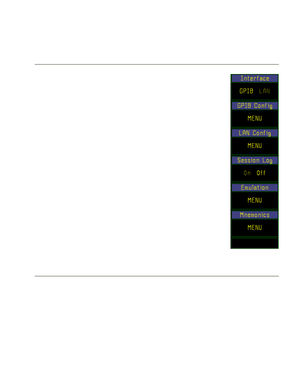 Table 4-19. util > remote conf > submenu, Table 4-19. util > remote conf > submenu -69, Boonton 4500b rf peak power analyzer | Operation | Boonton 4500B Peak Power Meter User Manual | Page 141 / 372