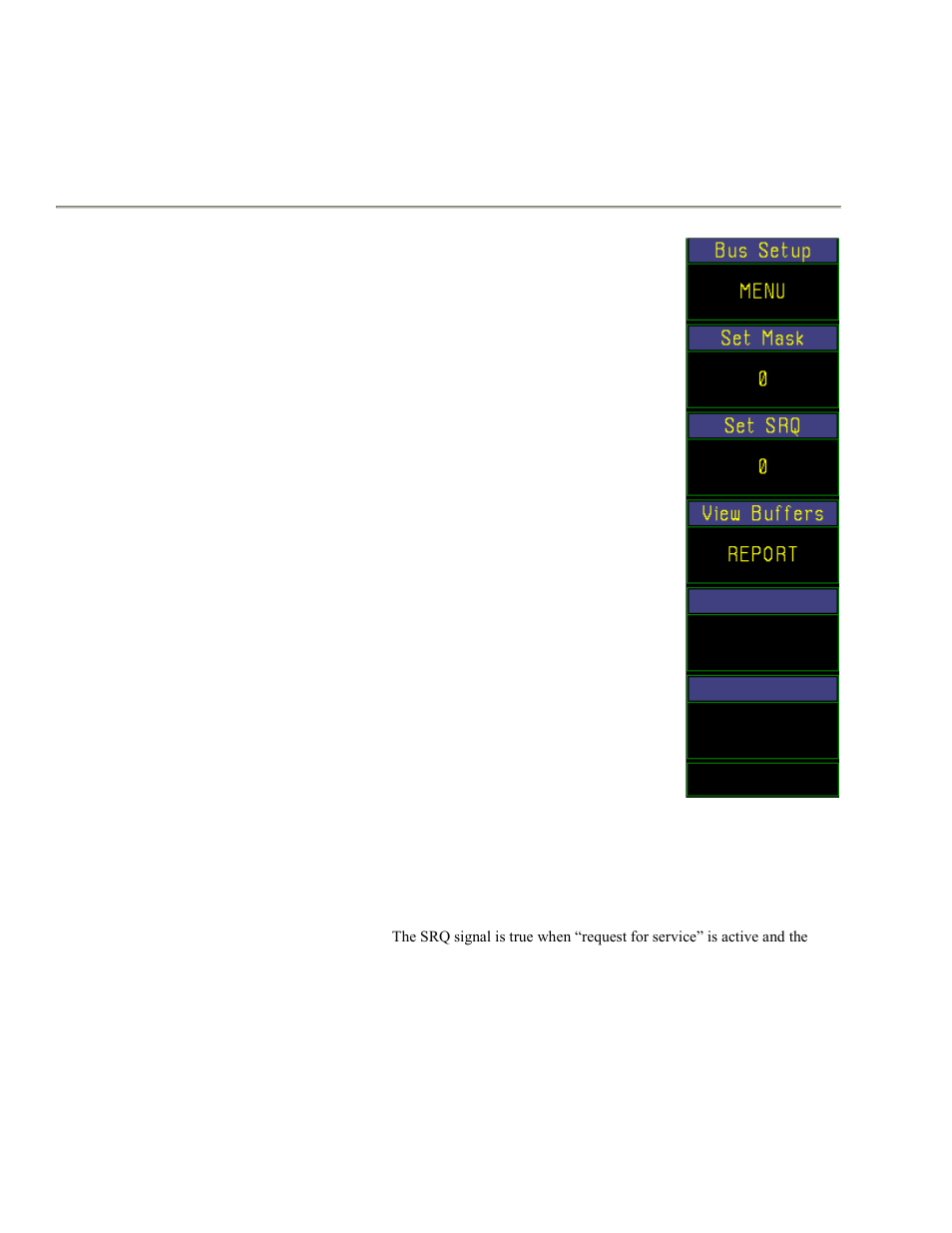 Table 4-20. util > remote conf > gpib > submenu, Boonton 4500b rf peak power analyzer, Operation | Boonton 4500B Peak Power Meter User Manual | Page 142 / 372