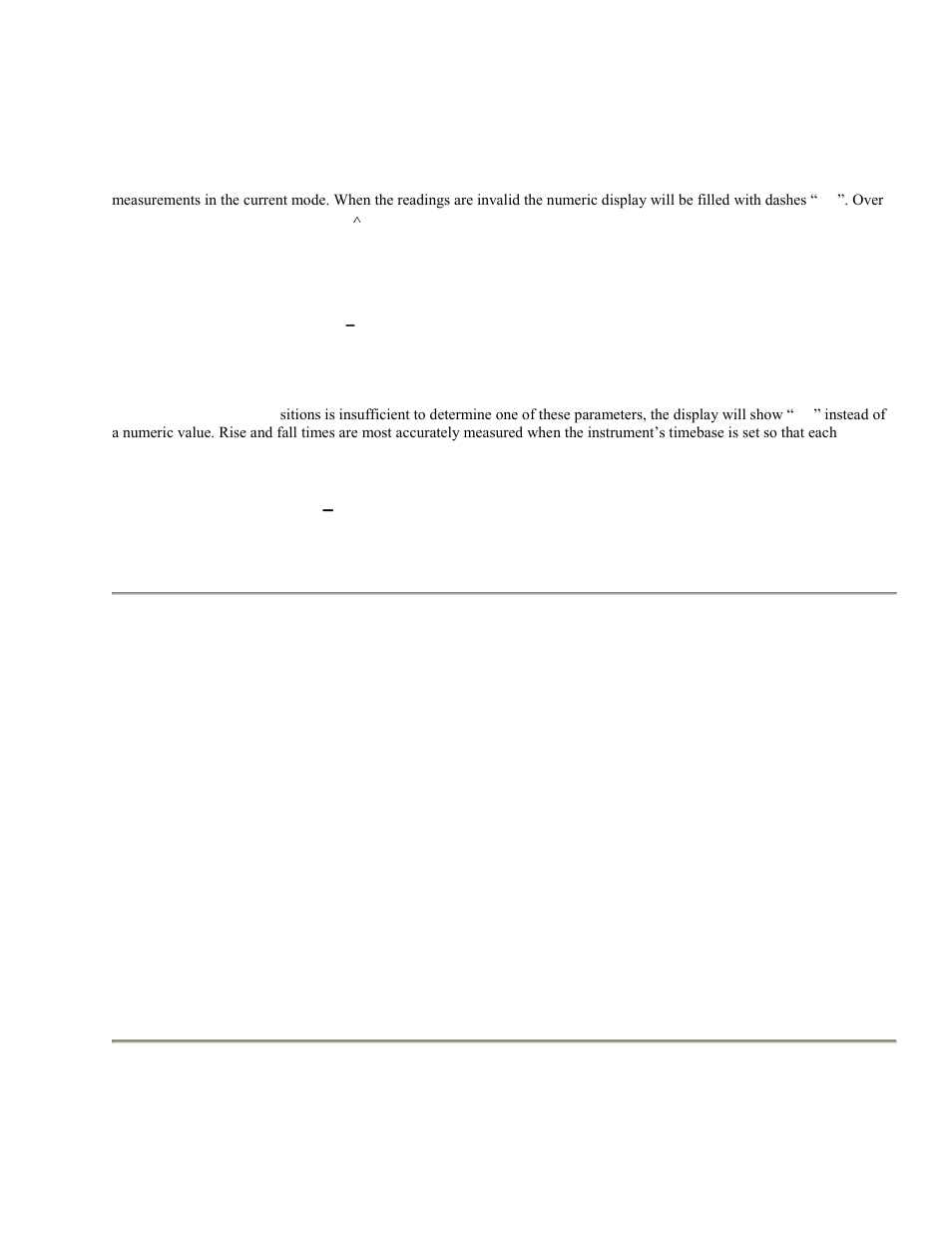 20 automatic operation, Automatic measurements – pulse mode, Table 4-57. pulse mode – automatic measurements i | 20 automatic operation -115, Automatic measurements – pulse mode -115, Boonton 4500b rf peak power analyzer, Operation | Boonton 4500B Peak Power Meter User Manual | Page 187 / 372