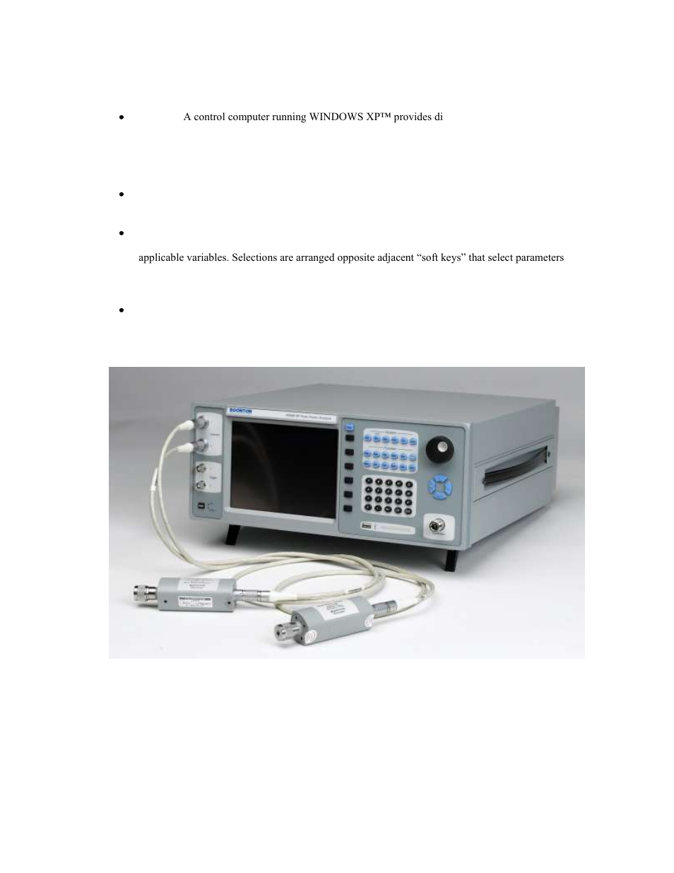 3 features, 3 features -3, Boonton 4500b rf peak power analyzer | General information | Boonton 4500B Peak Power Meter User Manual | Page 19 / 372