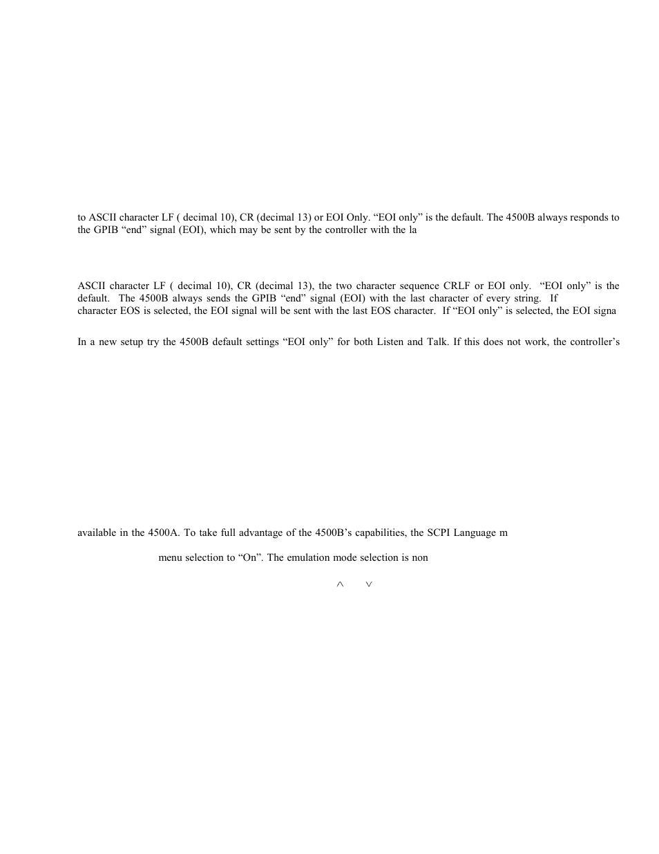 Remote operation, 1 gpib configuration, 2 4500a emulation mode | Remote operation -1, 1 gpib configuration -1, 2 4500a emulation mode -1, Boonton 4500b rf peak power analyzer | Boonton 4500B Peak Power Meter User Manual | Page 201 / 372