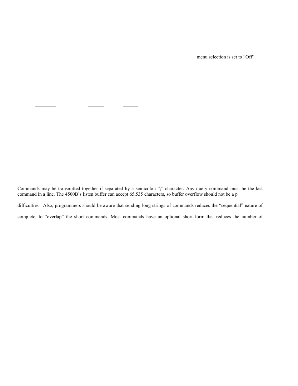 3 scpi language, 3 scpi language -2, Boonton 4500b rf peak power analyzer | Remote operation | Boonton 4500B Peak Power Meter User Manual | Page 202 / 372