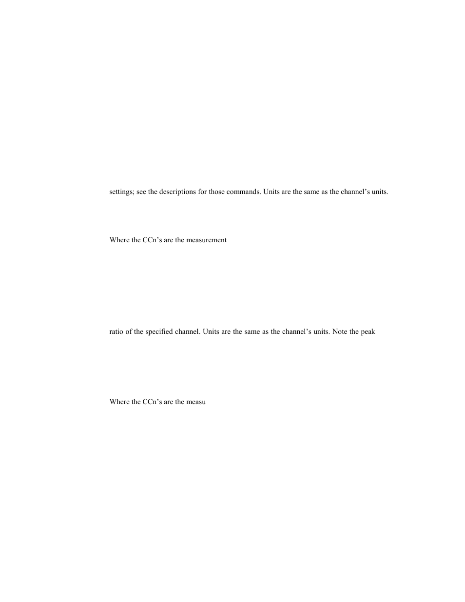 Fetch:array:ameasure:time, Fetch:array:cw:power, Fetch:array:ameasure:time? -34 | Fetch:array:cw:power? -34, Boonton 4500b rf peak power analyzer, Remote operation | Boonton 4500B Peak Power Meter User Manual | Page 234 / 372