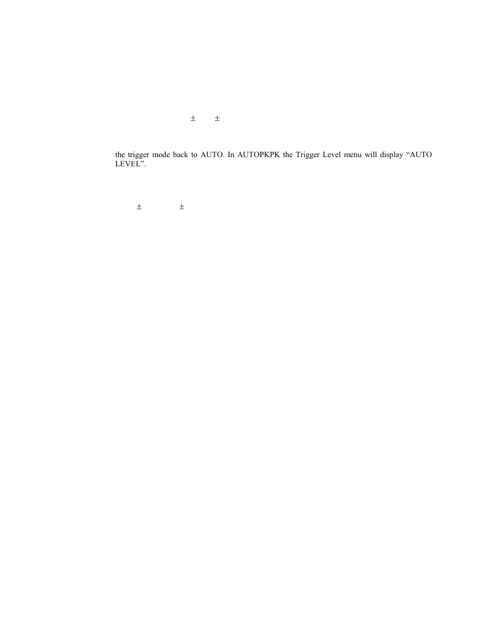 Trigger:level, Trigger:mode, Trigger:modulated:mode | Trigger:level -94, Trigger:mode -94, Trigger:modulated:mode -94, Boonton 4500b rf peak power analyzer, Remote operation | Boonton 4500B Peak Power Meter User Manual | Page 294 / 372