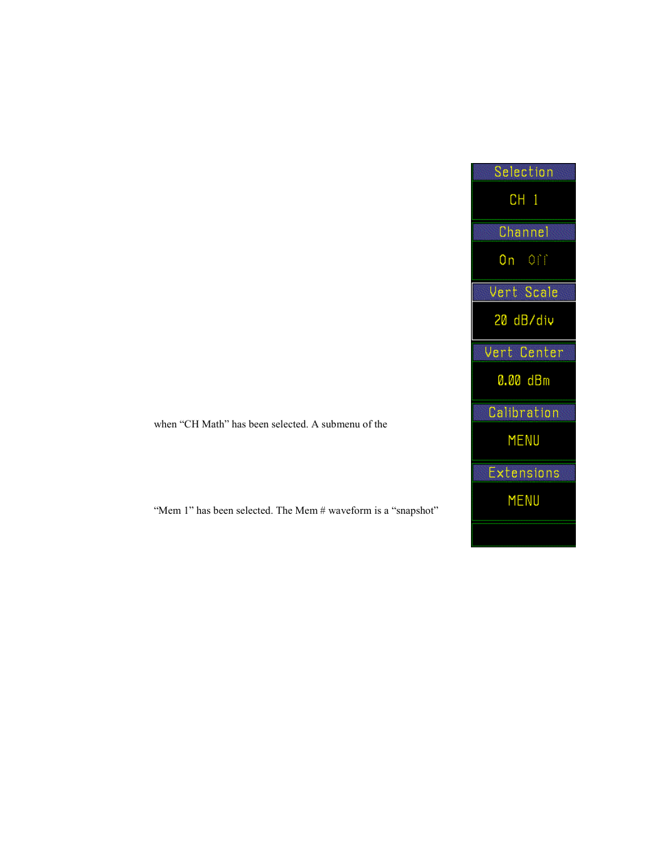 9 chan key and chan # > menu, 9 chan key and chan # > menu -12, Boonton 4500b rf peak power analyzer | Operation | Boonton 4500B Peak Power Meter User Manual | Page 84 / 372