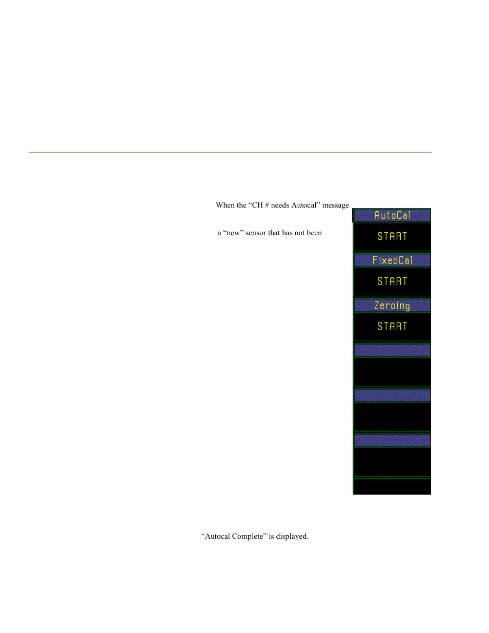 Table 4-3. chan # > calibration > submenu, Table 4-3. chan # > calibration > submenu -16, Boonton 4500b rf peak power analyzer | Operation | Boonton 4500B Peak Power Meter User Manual | Page 88 / 372